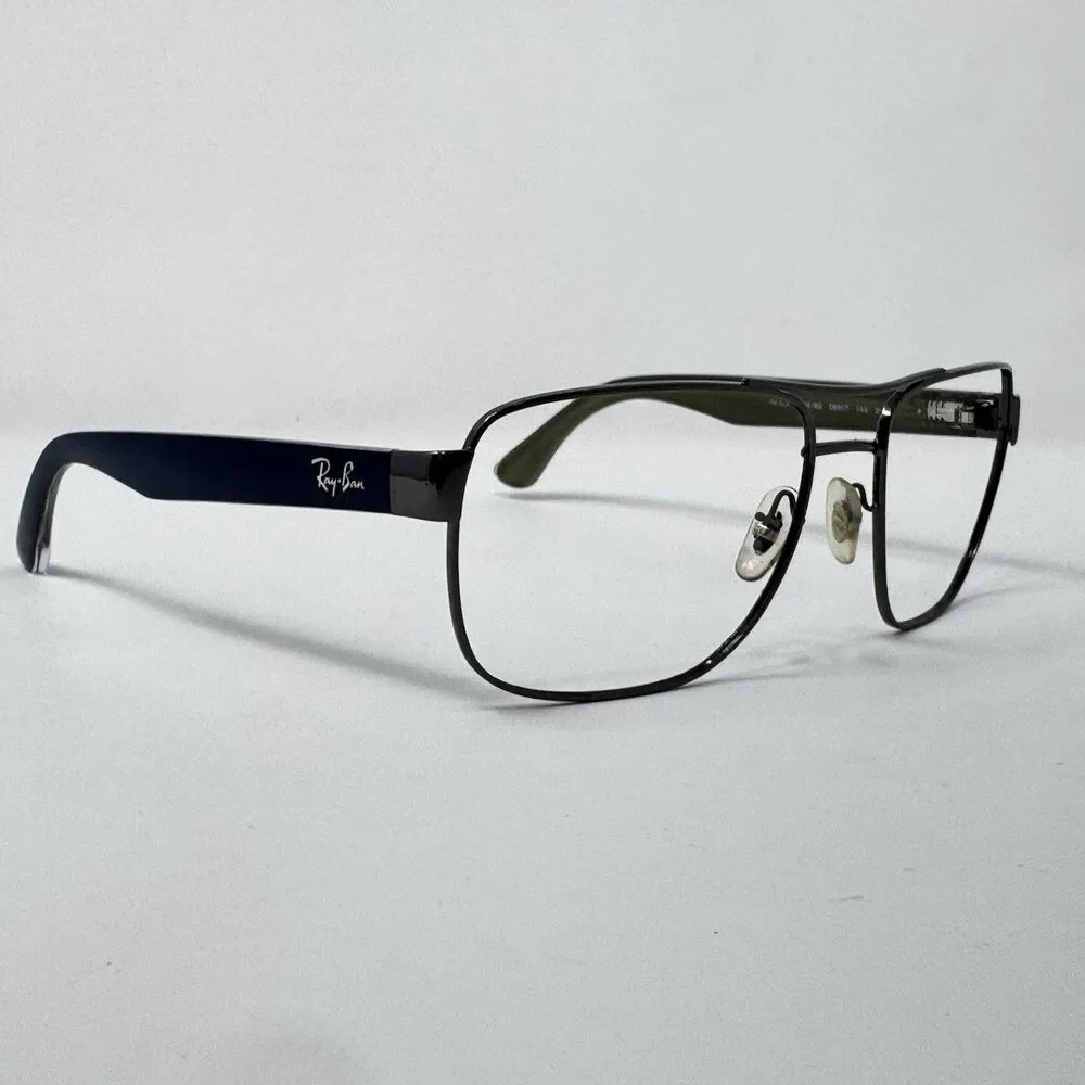 Ray-Ban RB3530 004/8G Gunmetal Sunglass Frames 58-17-140 Made in Italy